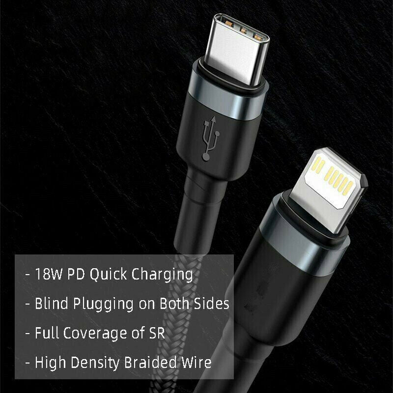 PD 20W Fast Charging USB Cable Type C for Apple Charger for iPhone 14 13 12 Pro