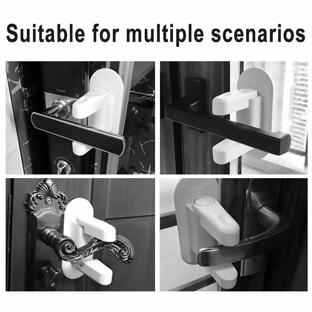 Safety Tools And Door Lever Lock Handles Child Adhesive Proof Doors Y1