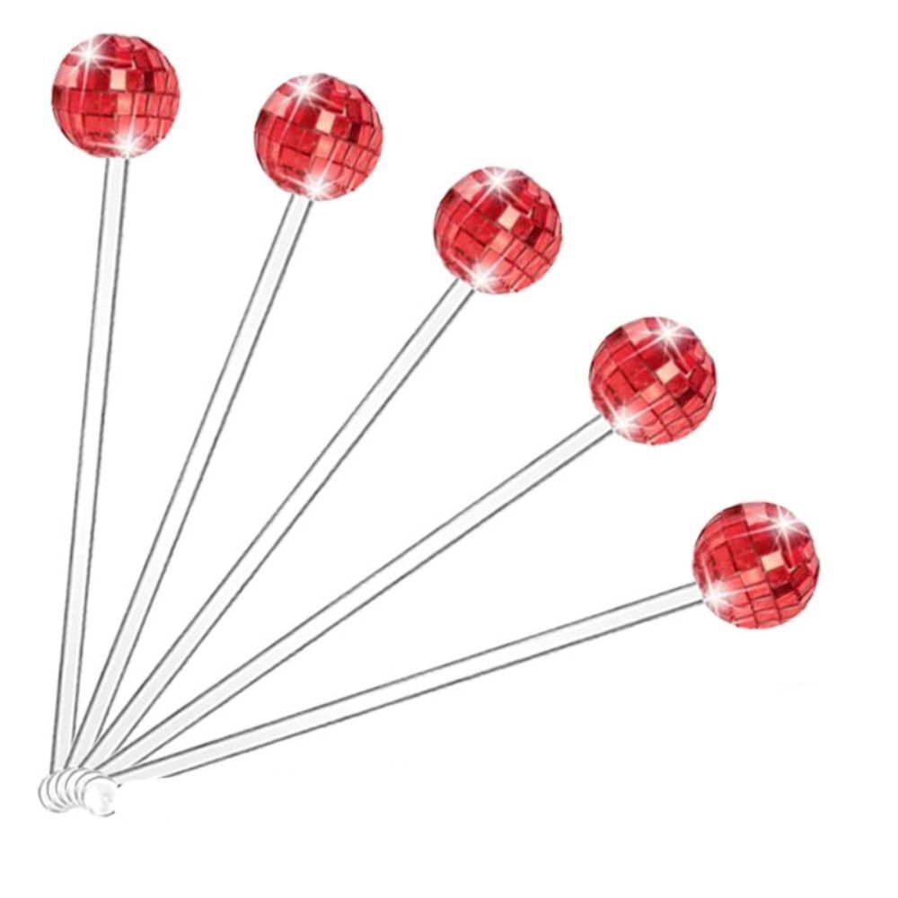 10Pcs Reusable Agitator Plastic Disco Ball New Home Decoration Cocktail