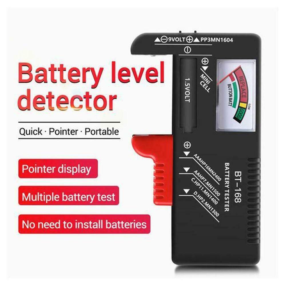 Battery Tester Checker Universal For AA AAA C D 9V Batteries Button Cell U9N6