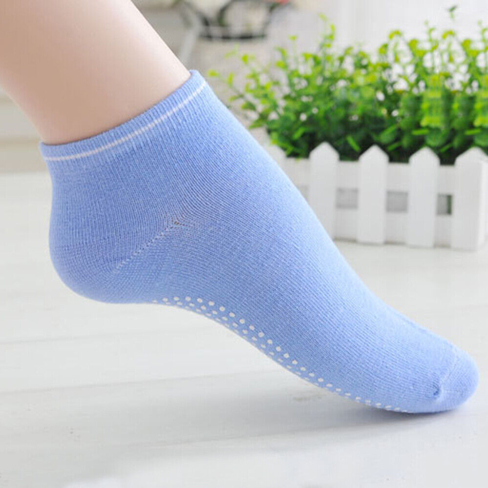 3 Pairs Yoga Socks Cotton Non-Slip Women Socks Pilates Sport Grip Socks