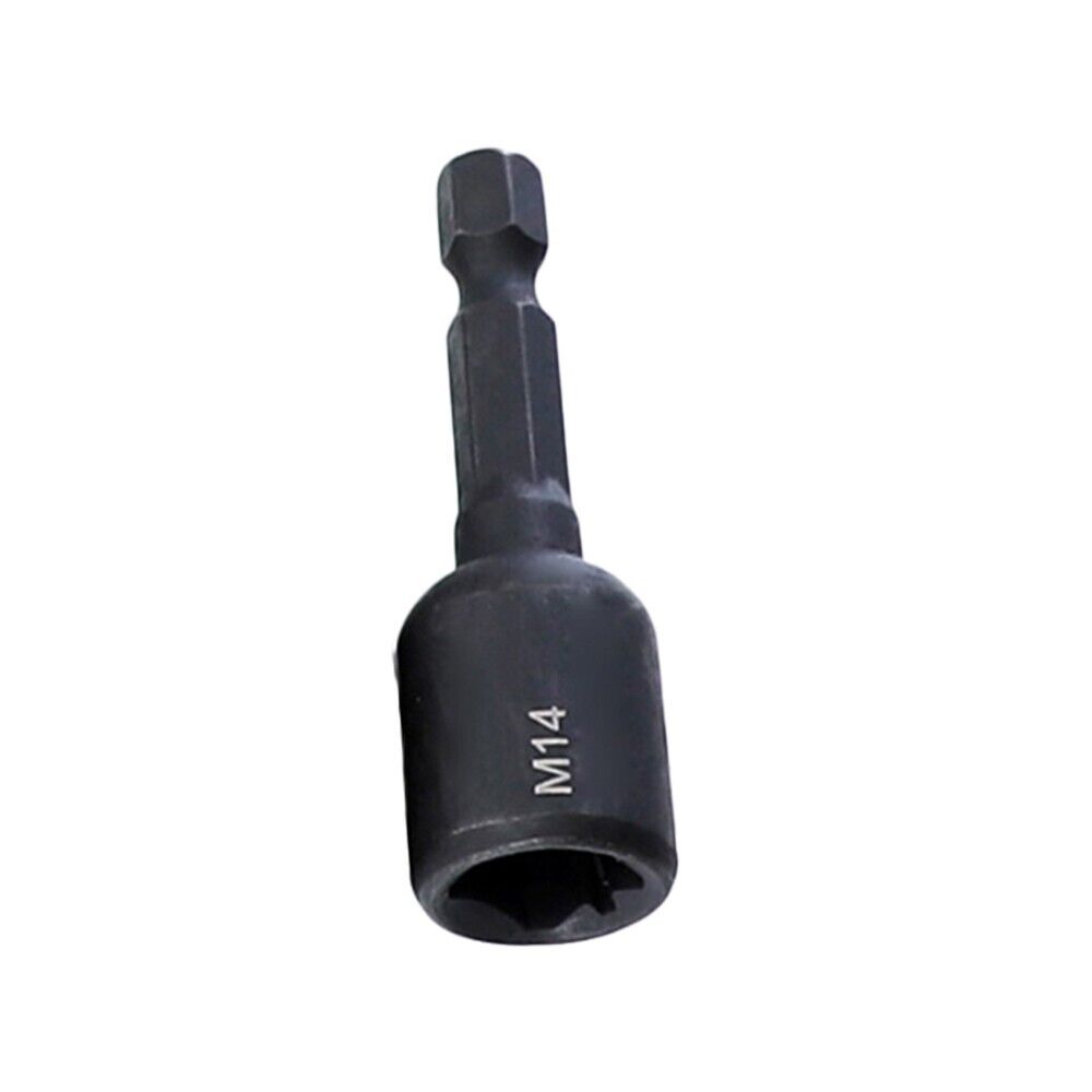 Precise M6M14 Tap Socket Adapter Holder Extension Bar with 1/4 Inch Hex Shank