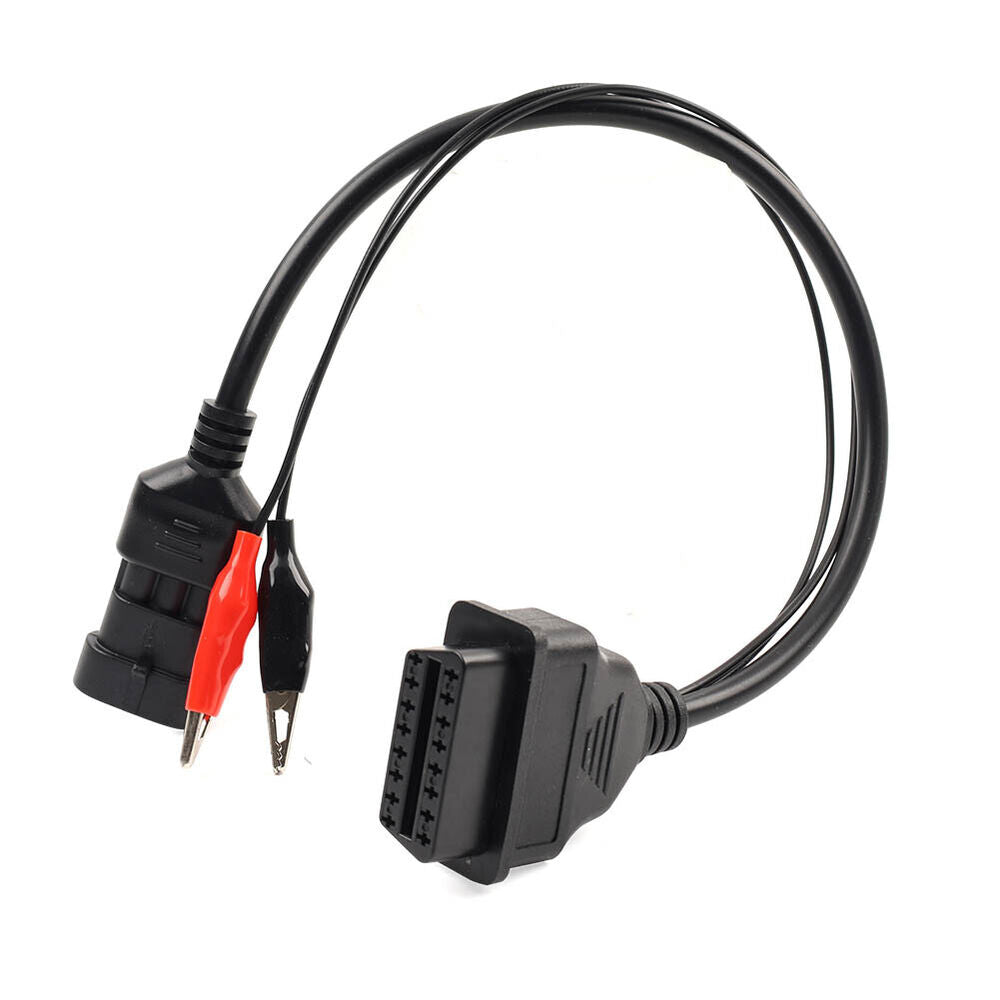 Motorcycle 3 pin To 16pin OBD2 Diagnostic Cable Adapter Connector For Cfmoto