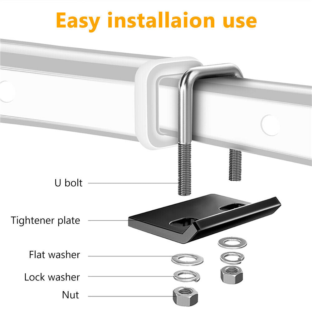 Heavy Duty Anti Rattle Trailer Tow Bar Tongue Hitch Stabilizer Tightener Bracket