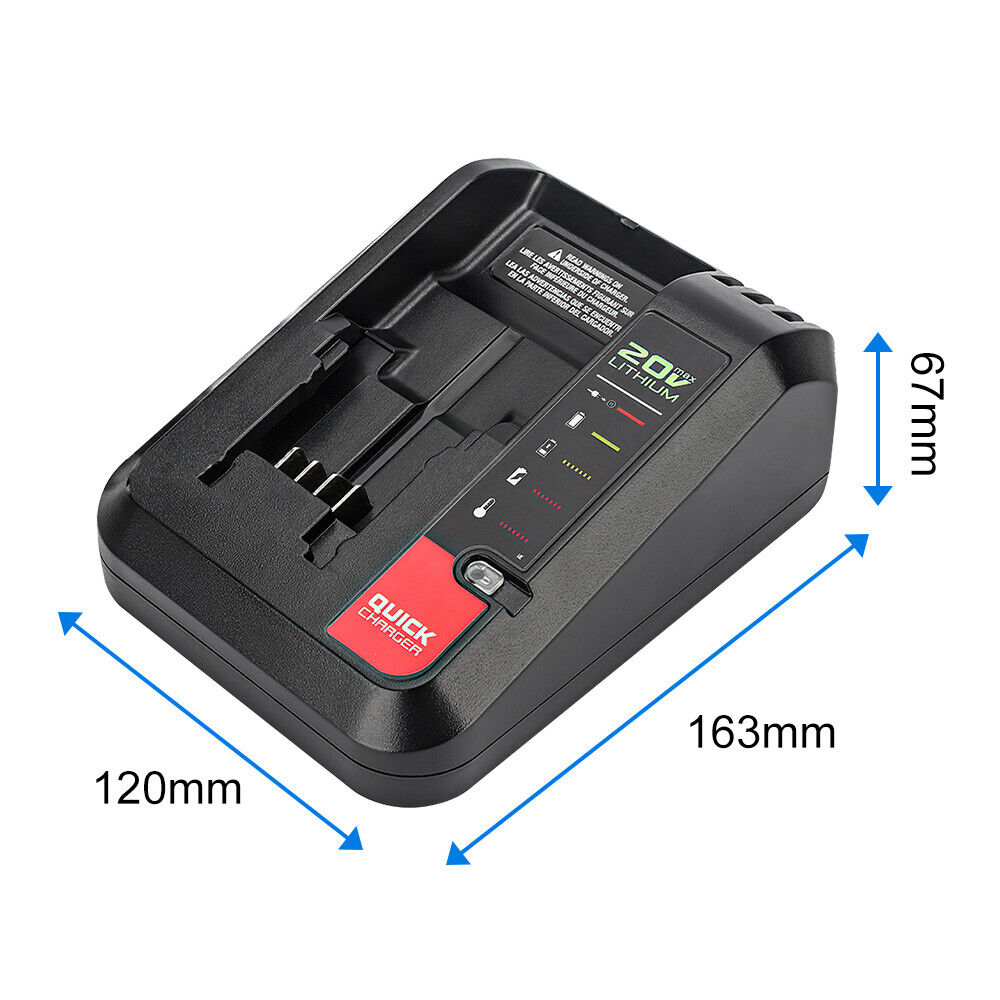 Battery Charger For Black & Decker BL2018 BL4018-XE Lithium-Ion BL1518