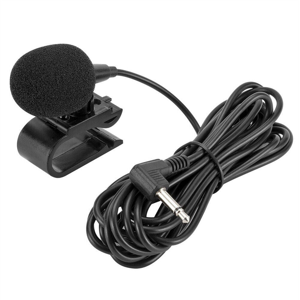 3.5mm Jack Plug head unit Audio Microphone / Mic for PC Car Stereo Bluetooth