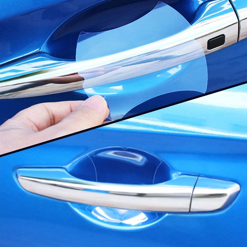 5x Car Clear Film Door Handle Protector Anti Scratch Stickers Cover Accessories