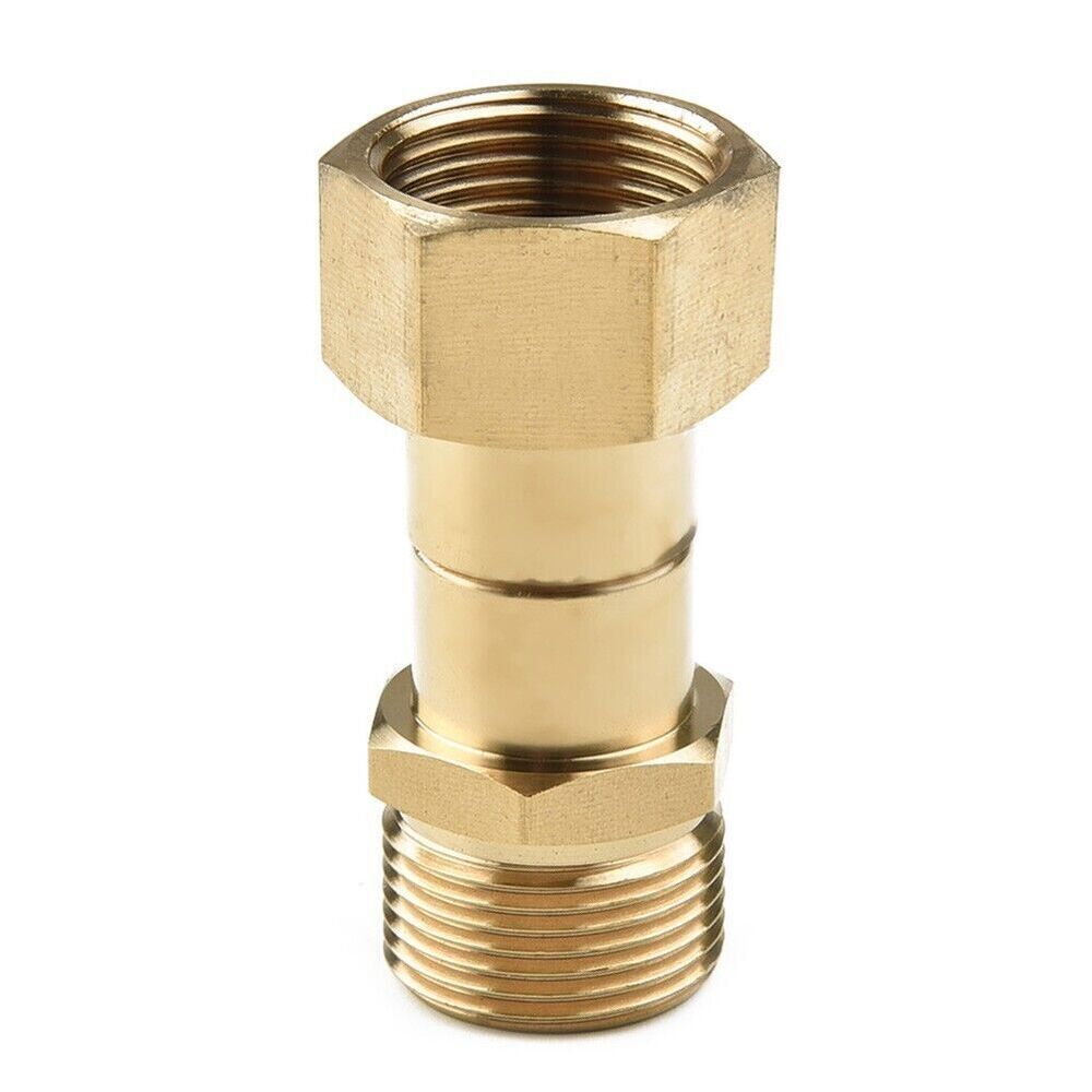 M22 14mm Thread Pressure Washer Swivel Joint,Ki Nk Free Connector Hose Fitting