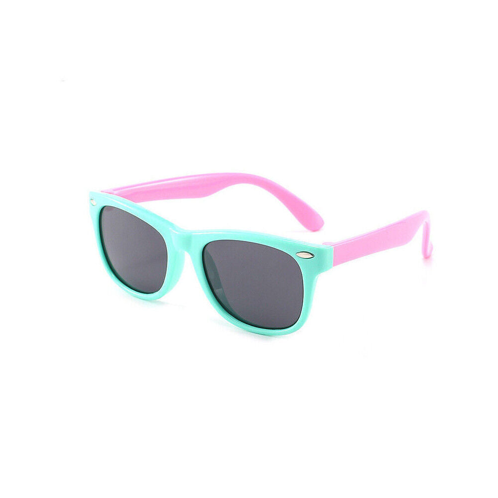 Kids Flexible UV Protection Sunglasses for Boy Girl Child UV400 Cute Sun Glasses