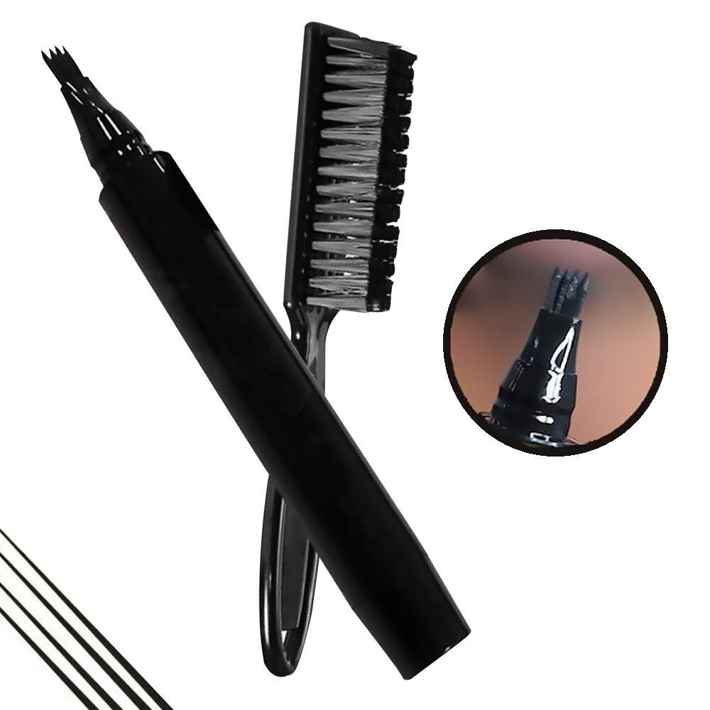 Hair Beard Filler Pen Beard Camouflage Hair Grower Beard Fr Men With Beard Brush