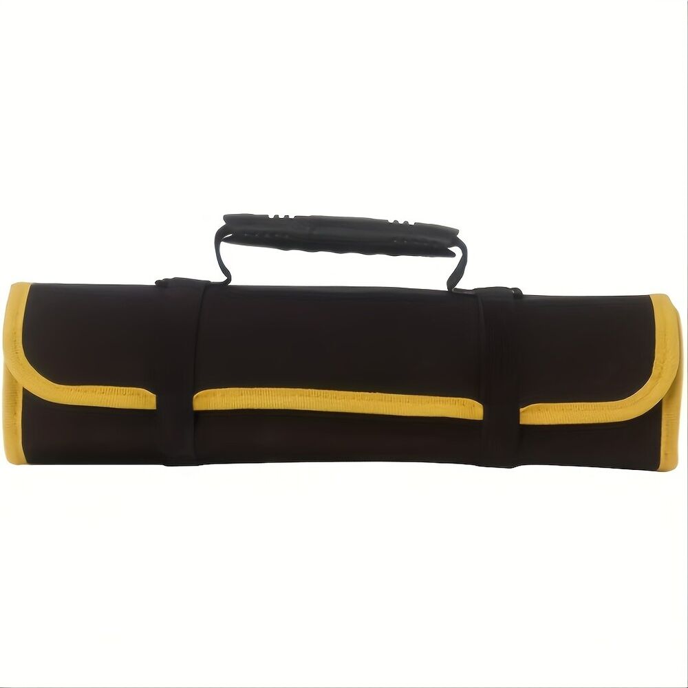 Large Pocket Tool Storage Bag Fold Spanner Case Canvas Wrench Roll Multifunction