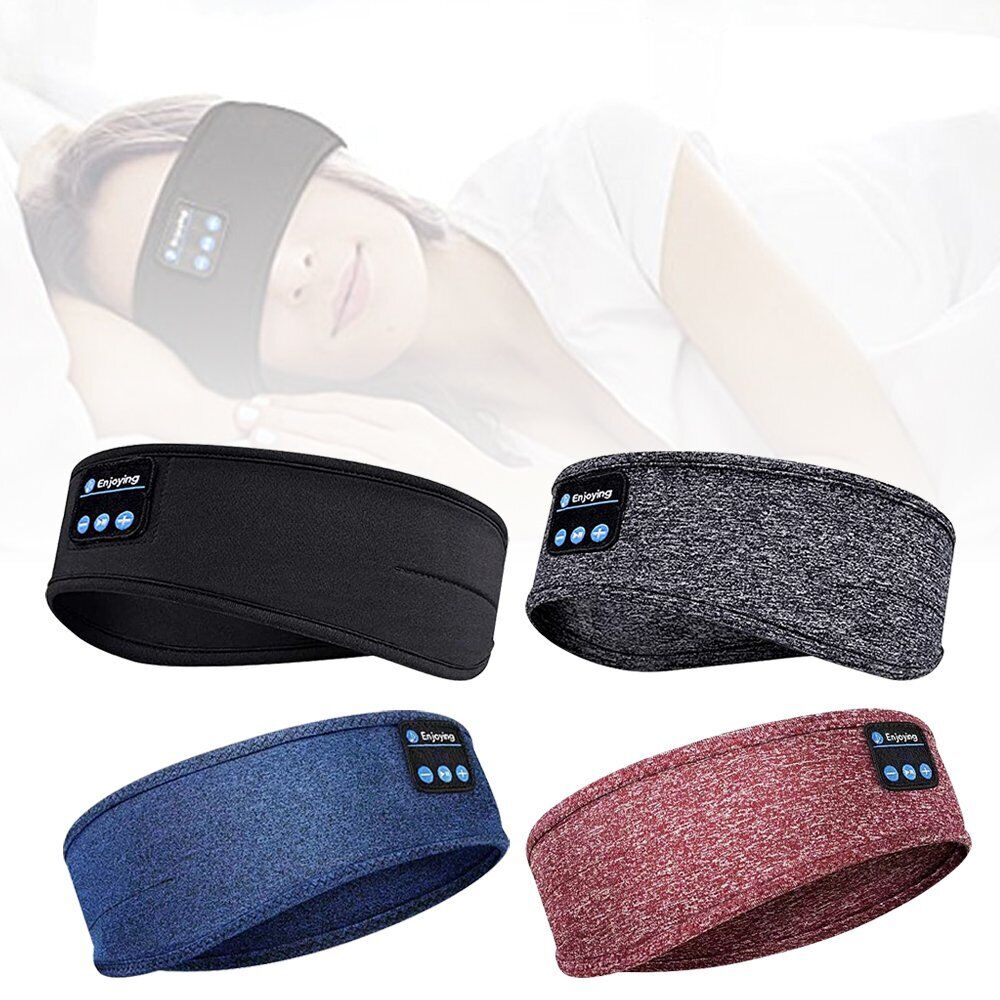 Wireless Bluetooth 5.0 Stereo Eye Mask Headphones Earphone Sleep Music Headband