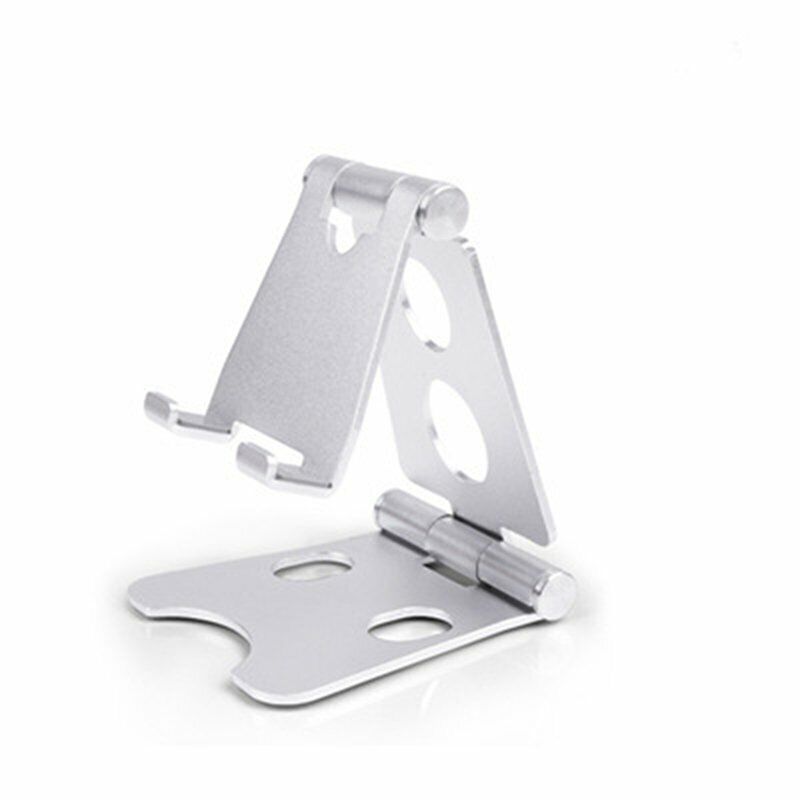 Universal Metal Desk FoldableTabletop Phone Tablet Stand Holder Adjustable Desk