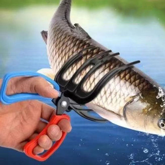 Big Fishing Gripper Fish Holder Grip Clamp Grabber Plier Tongs Fishing Pliers LR