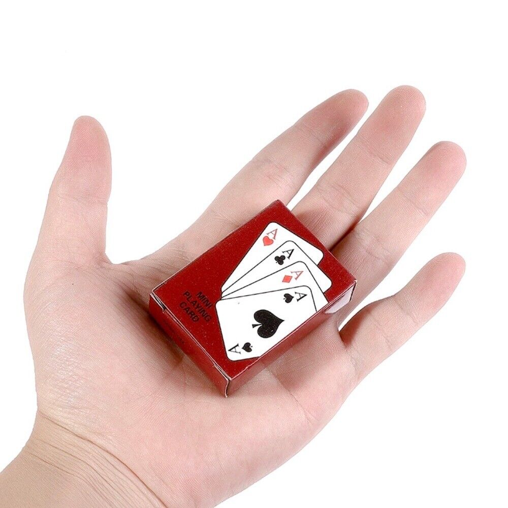 Mini Playing Cards Pack Small Playing Cards Miniature Playing Cards Outdoor+