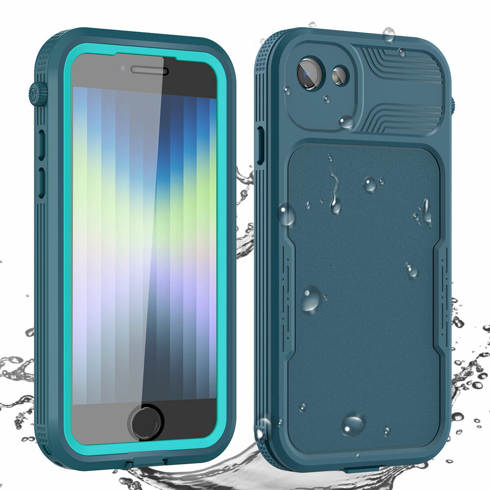 For iPhone SE 3rd/2nd Gen 2022/2020 Case Waterproof Shockproof Heavy Duty Cover