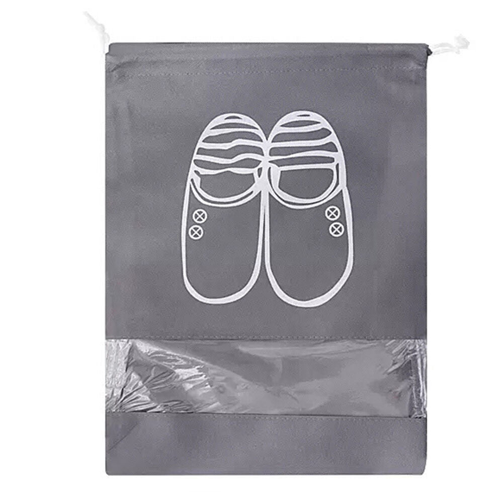 Portable Shoes Bag Travel Sport Storage Pouch Drawstring Dust Proof Waterproof