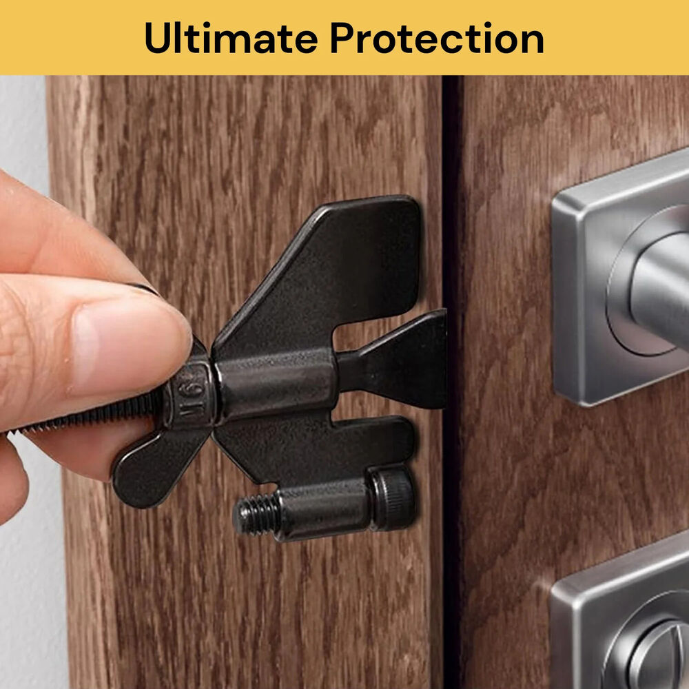 Portable Door Lock Security Safety Travel Hotel Home Lockdown Addalock Safe Lock