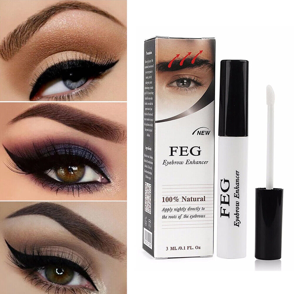 Genuine For FEG natural Eyelash Enhancer Serum eyelash grow booster eyebrow lash