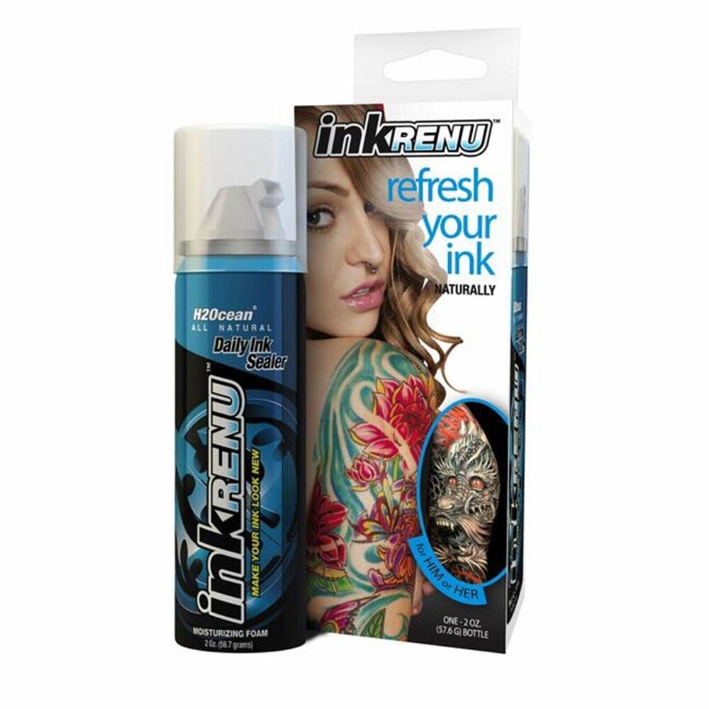 H2Ocean Tattoo Care Aftercare InkRENU 2