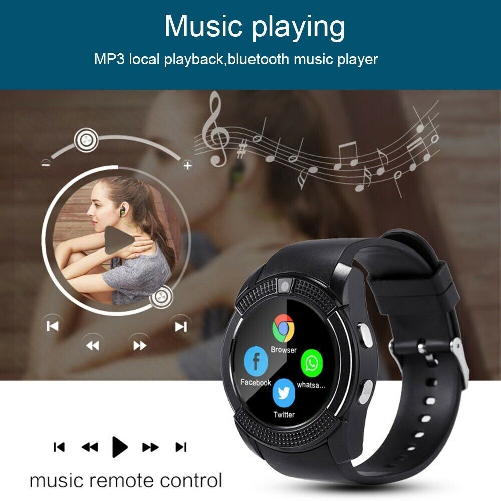 Smart Watch Band Sport Fitness Activity Tracker For adult,kids iOS Android 2024