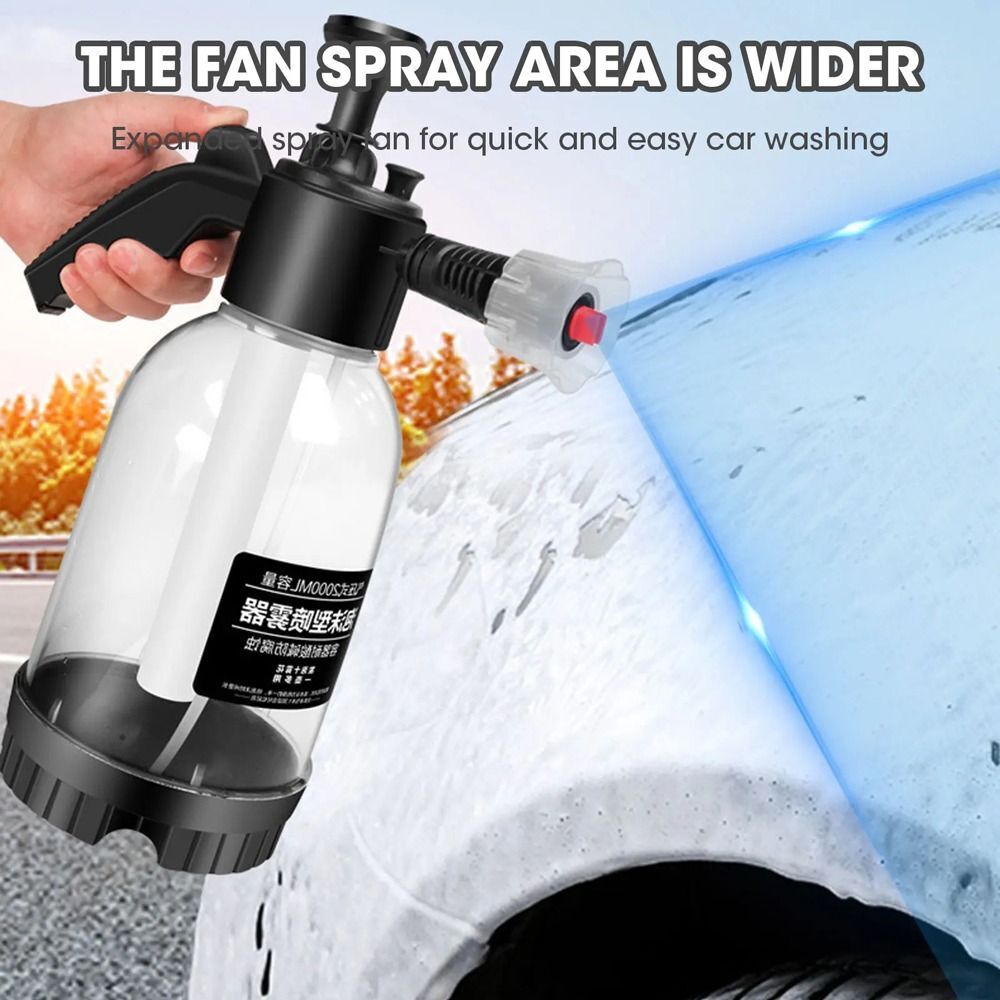 Windproof Foam Nozzle Spray Bottle Car Wash Nozzle Spray Kettle Accessories