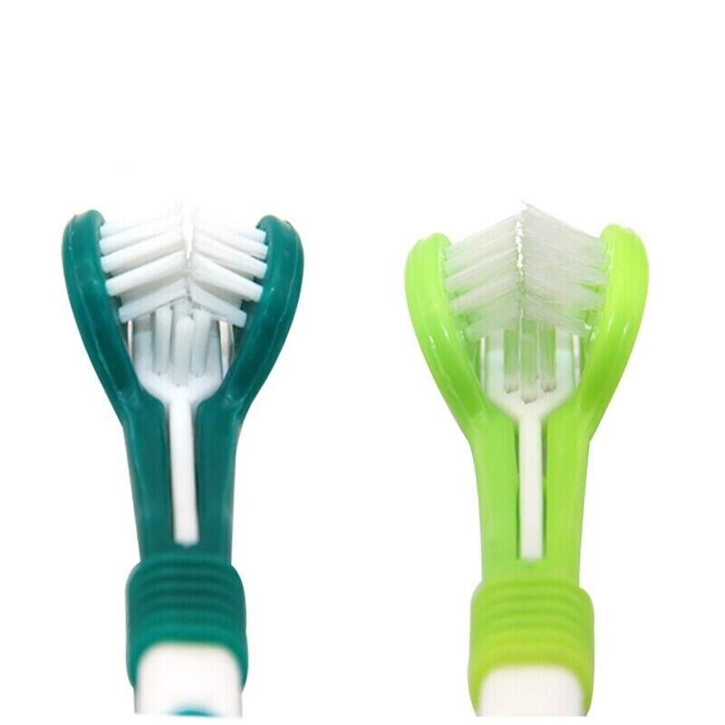 Pet Toothbrush Dog Teeth Cleaning Brush Pet Cat Toothbrush Dog Dental Care Oral