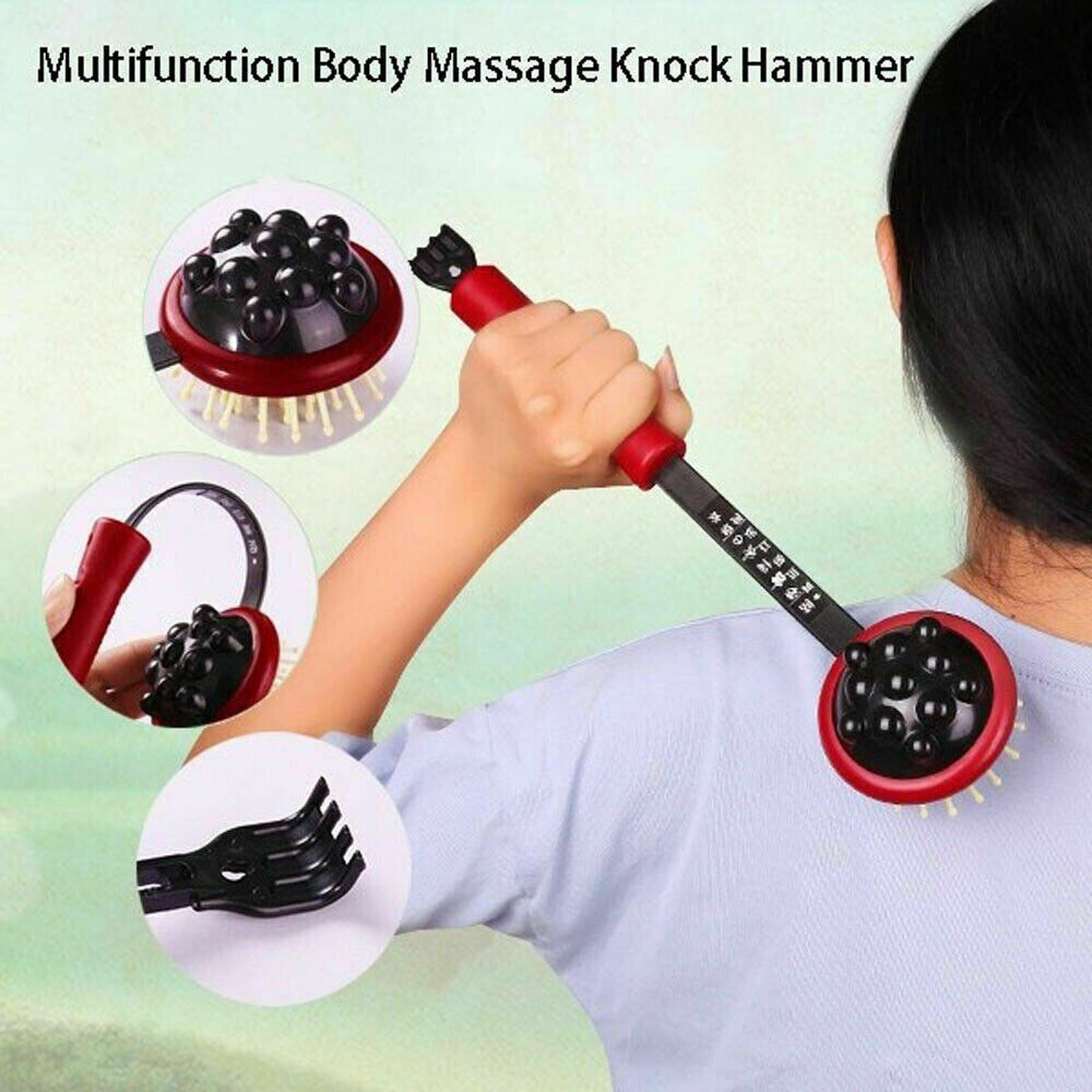 Health Care Body Massage Back Scratcher Double head Hammer tool Massager