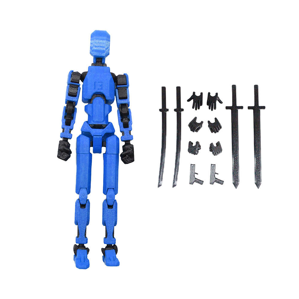 T13 Action Figure, Titan 13 Action Figure, 3D Printed Robot Action Figure New #T