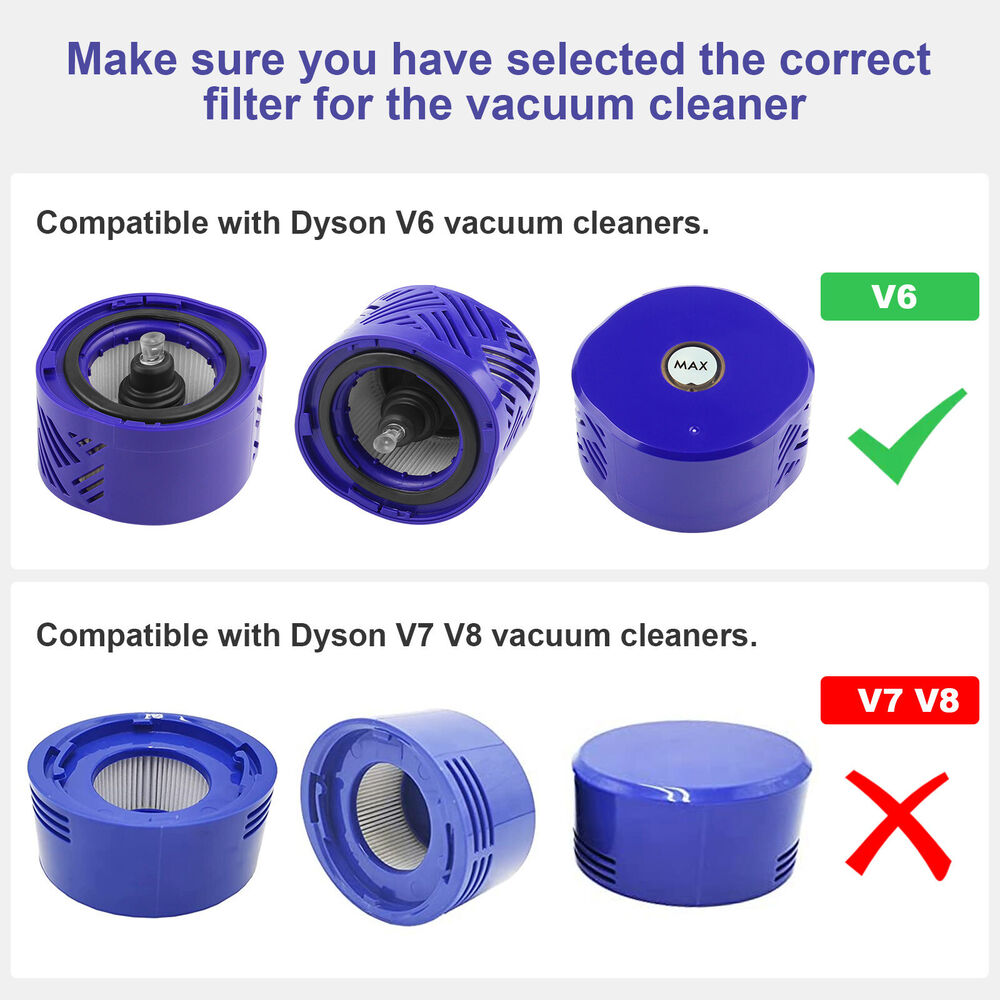 PRE POST Filter For Dyson V6 SV03 SV04 SV09 DC58 DC59 DC61 DC62 DC74 v6 Animal