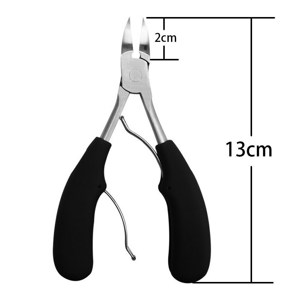 Medical-Grade Toenail Clippers Podiatrist's Nippers for Thick and Ingrown Nail