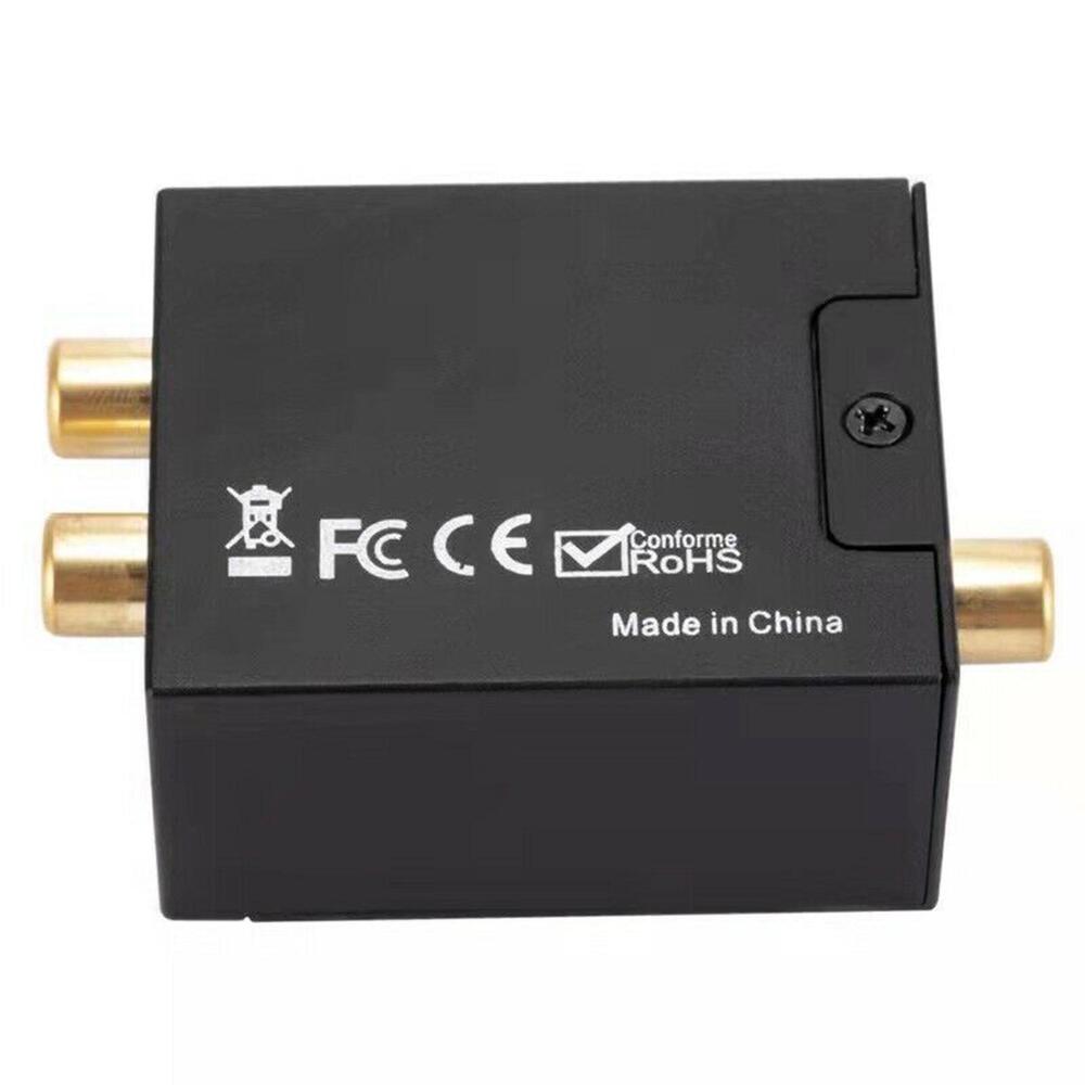 Optical Coaxial Toslink Digital to Analog RCA L/R Audio GX, Converter Q3J7