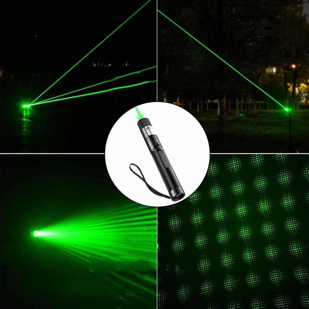 1000m Strong Beam Green Laser Pointer Pen 532nm Lazer Torch Battery Operated