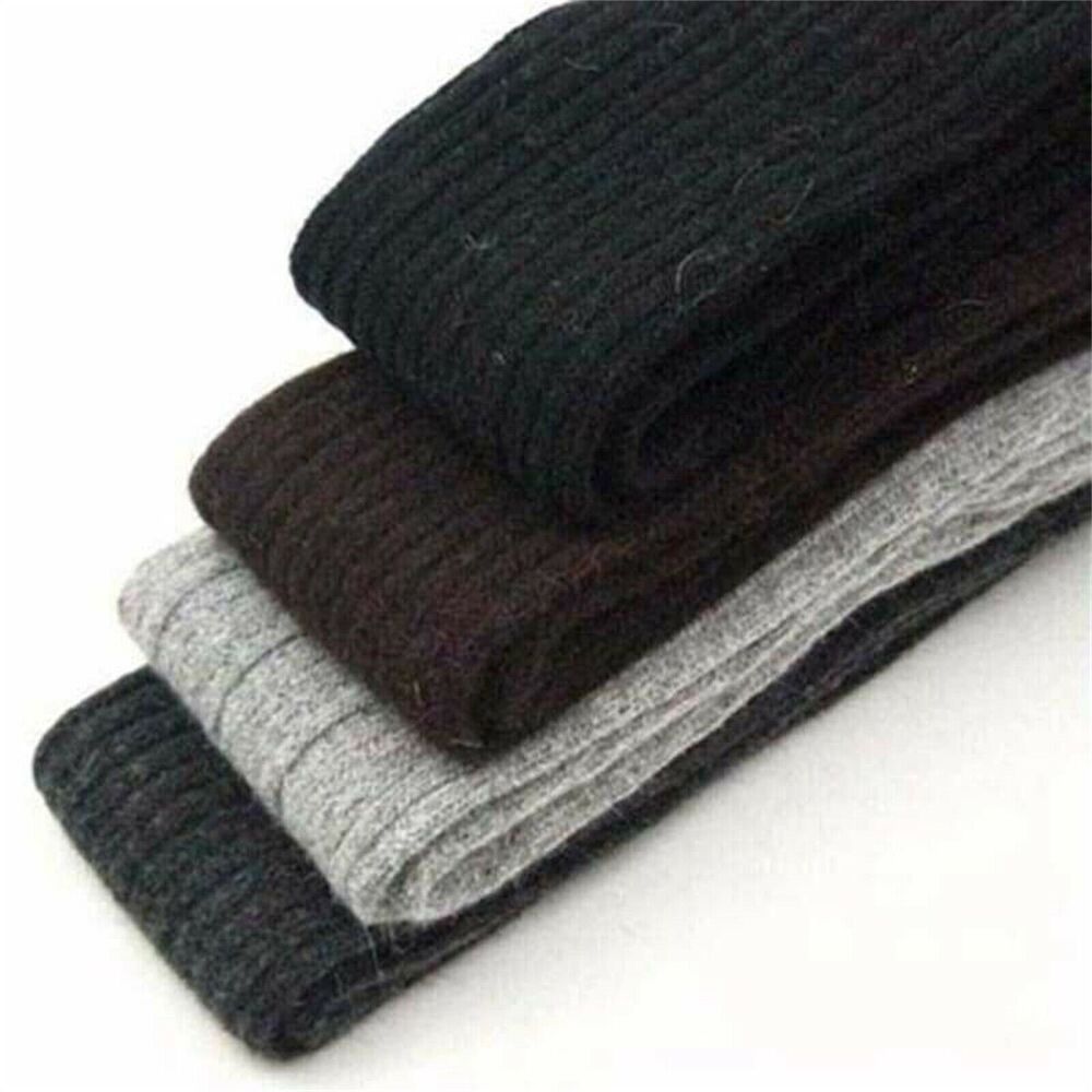 Warm Thigh High Socks Women Solid Color Over knee Long Boot Knitted Cable Knit