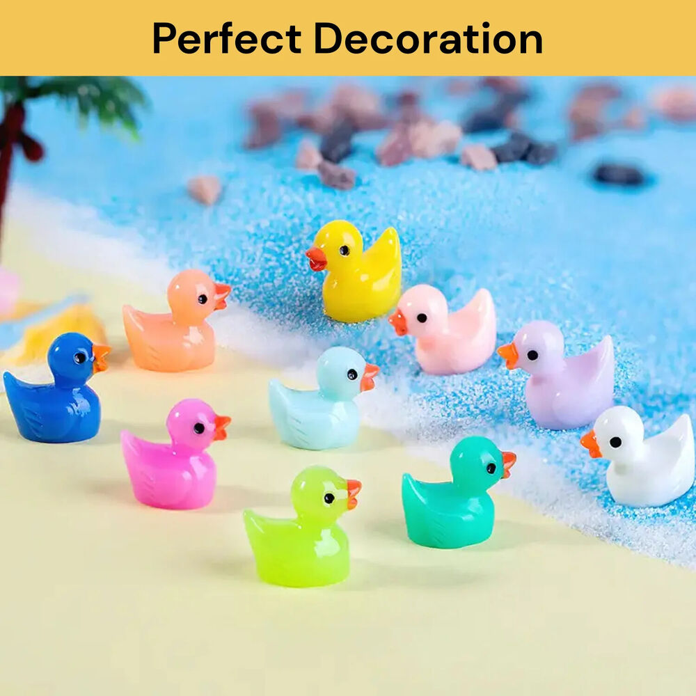 Tiny Ducks Realistic Mini Resin Ducks Mini Ducks Little Christmas Birthday Party