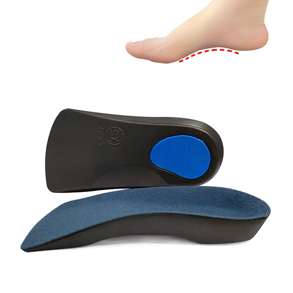 Orthotic Arch Support Insoles For Plantar Fasciitis Fallen Arches Flat Feet 3/4