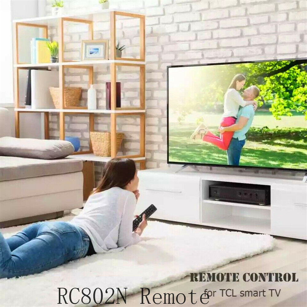 TCL Remote RC802N ARC802N YUI1 for TCL TV 65C2US 75C2US 43P20US NETFLIX