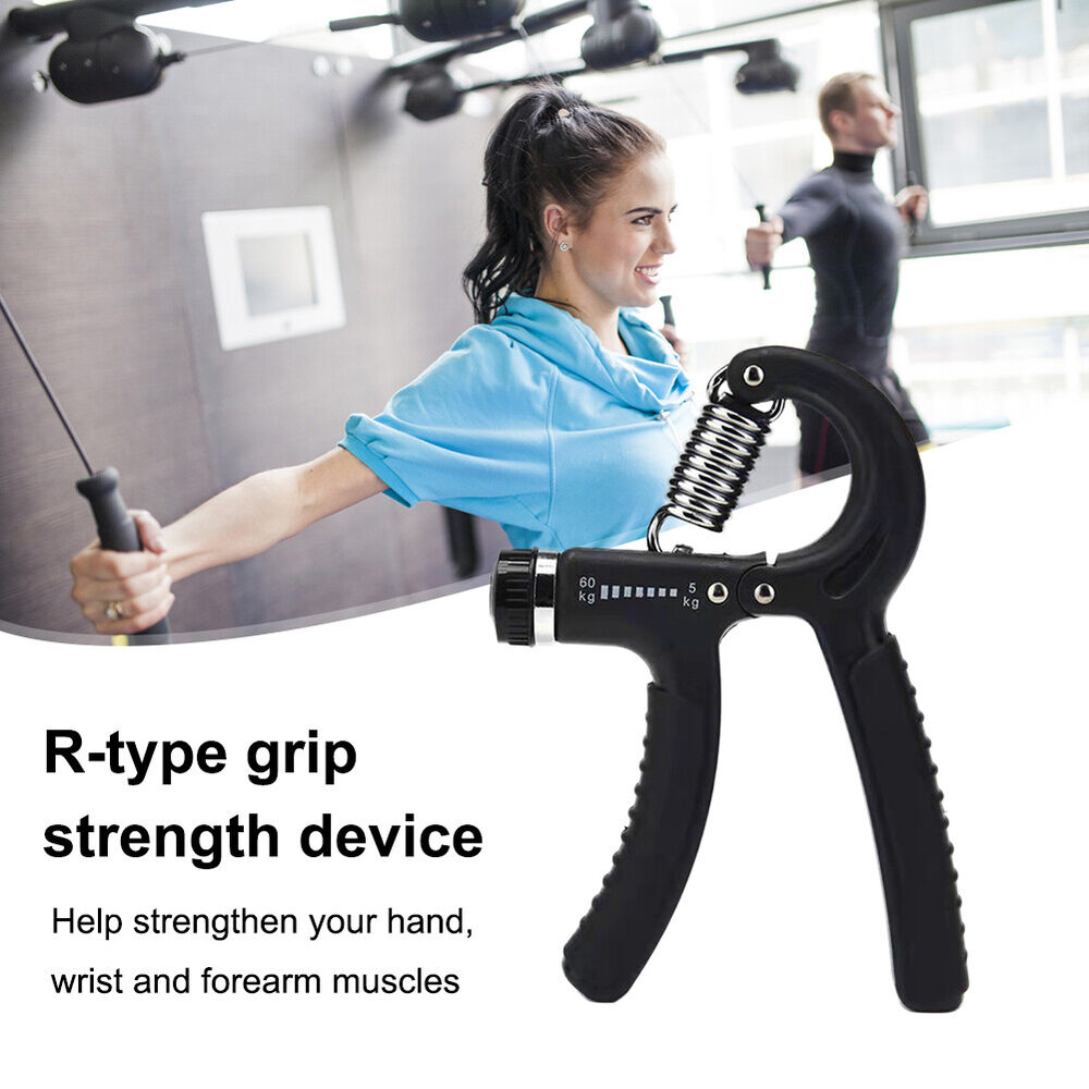 Hand Grip Strengthener Hand Gripper Ergonomic Handle for Strength Training