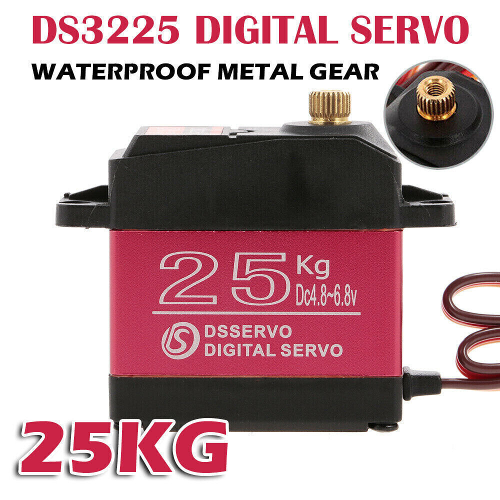 RC Servo DSSERVO DS3225 25KG Metal Gear High Torque Digital Servo Waterproof