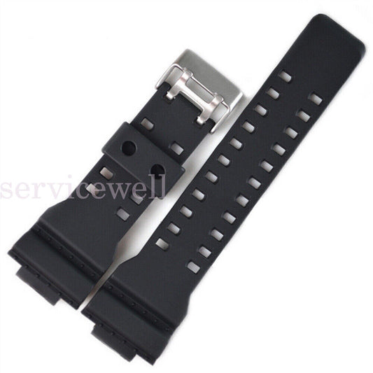 Rubber Resin Replacement Wrist band watch strap for Casio G-SHOCK G-8900 GA-110