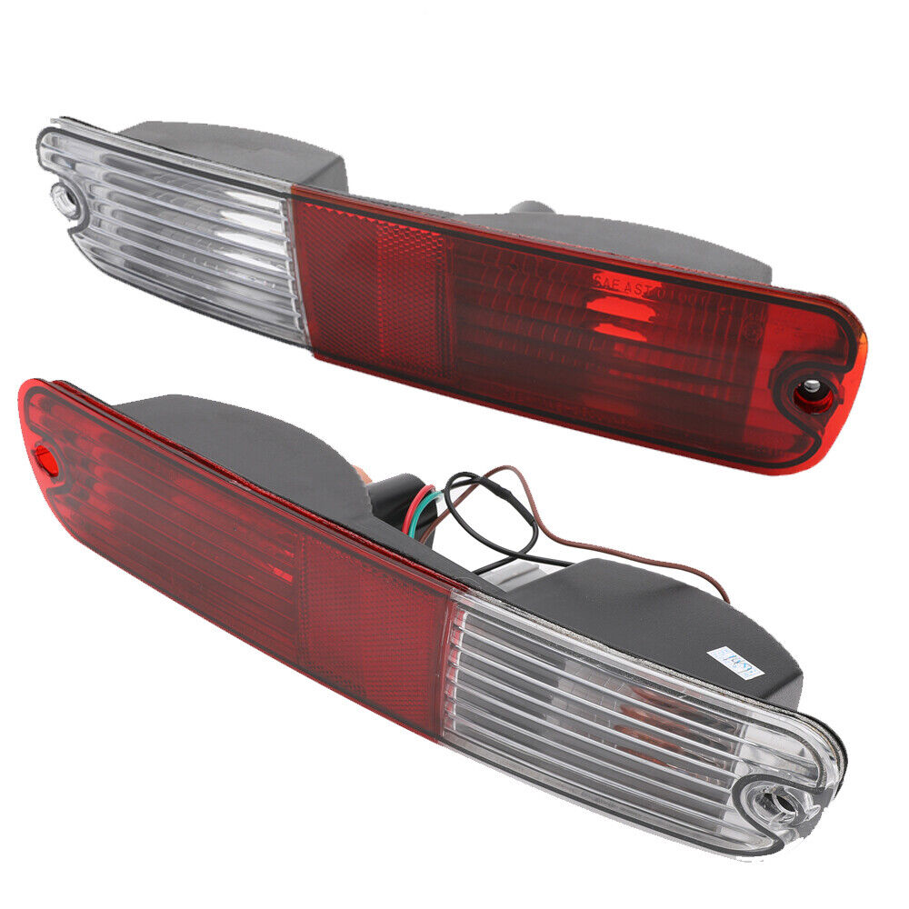 Rear Brake Bumper Reflector Brake Light For Mitsubishi Pajero NP 2002-2006