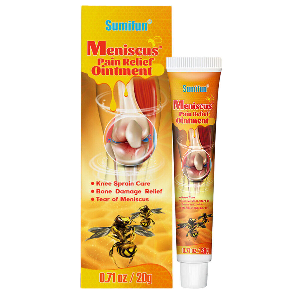 2Pcs Bee Venom Topical Cream Meniscus Pain Relief Ointment Professional Treatment Gel