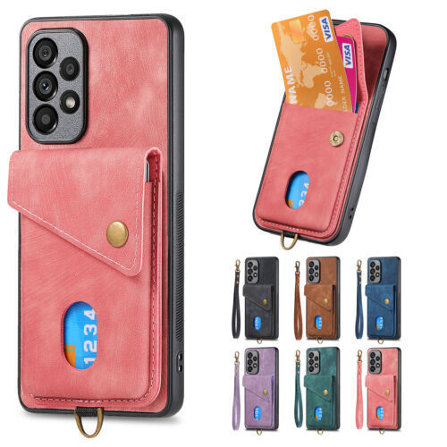 For Oppo Reno 11F Reno 11Pro A38 A58 A78 A79 Shockproof Card Slot Leather Case