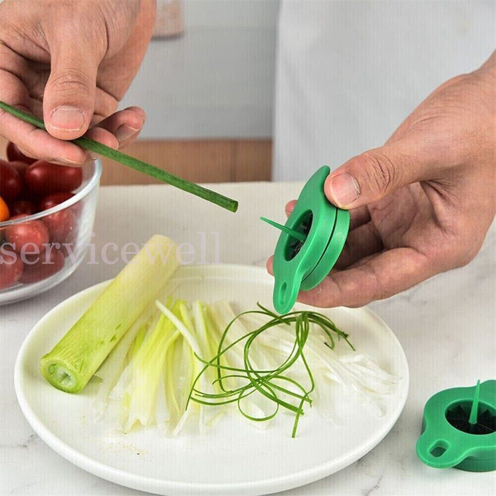 Onion Fruit Vegetable Scallion Cutter Shred Silk Chopped Slicer