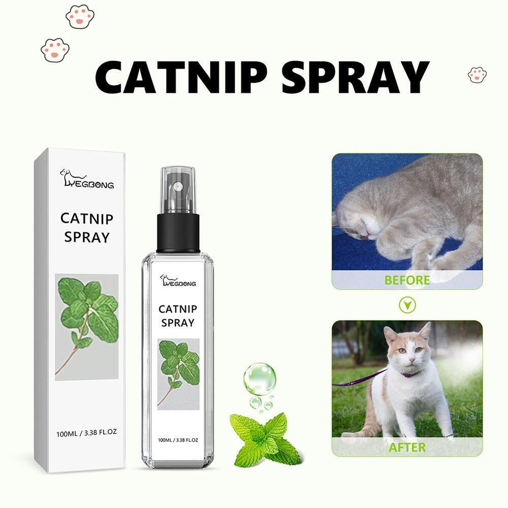 Herbal Cat Joy, Catnip Spray for Cats, Catnip Spray for Indoor Cats 2024