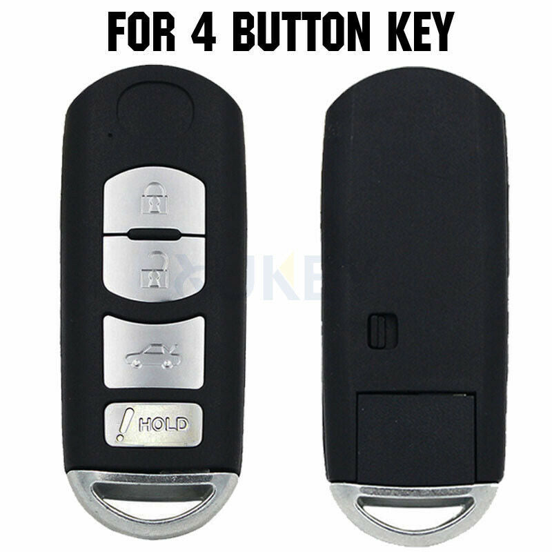 NEW Silicone Remote Key Cover Case Fob Sleeve For Toyota Yaris Mazda 3/6 Mx-5