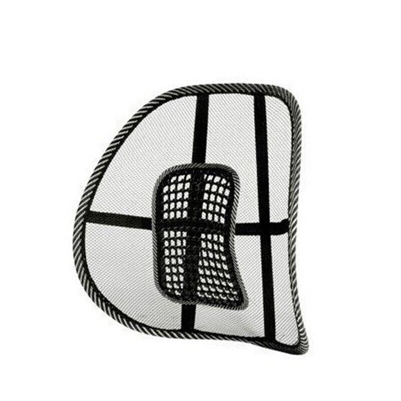 2x Mesh Lumbar Back Support for Office Home Car Seat Chair Truck Pillow Cushion