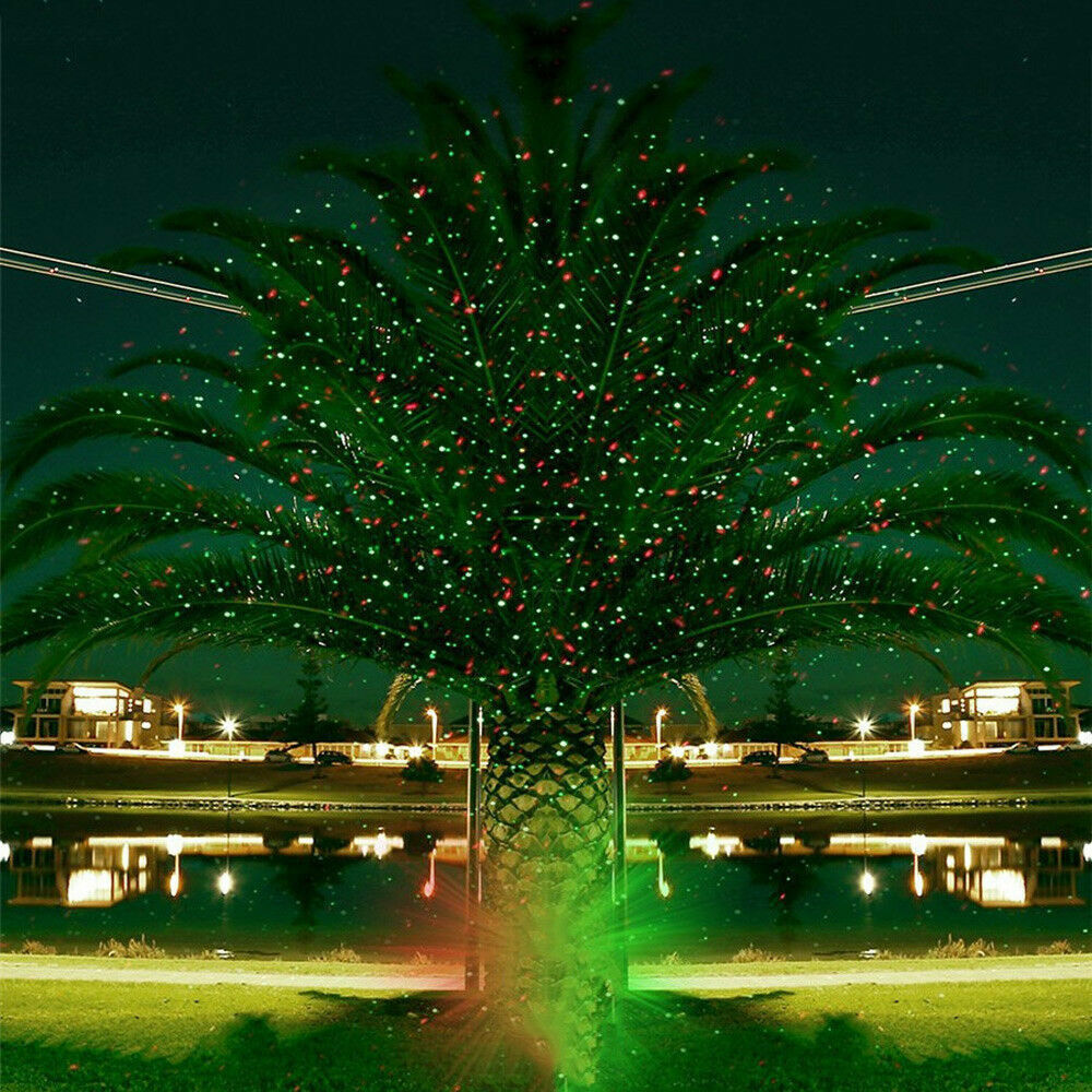 Waterproof Outdoor Christmas Lights Laser Snowflake Light Projector