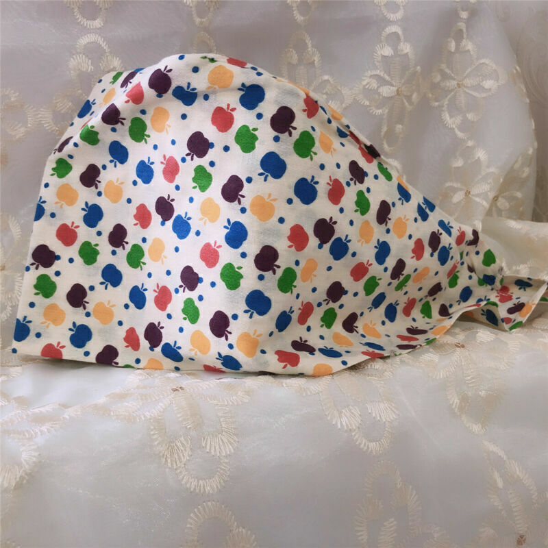 Unisex Scrubs Cap Doctor Nurse Medical Surgical Hat Printing Surgery Hat