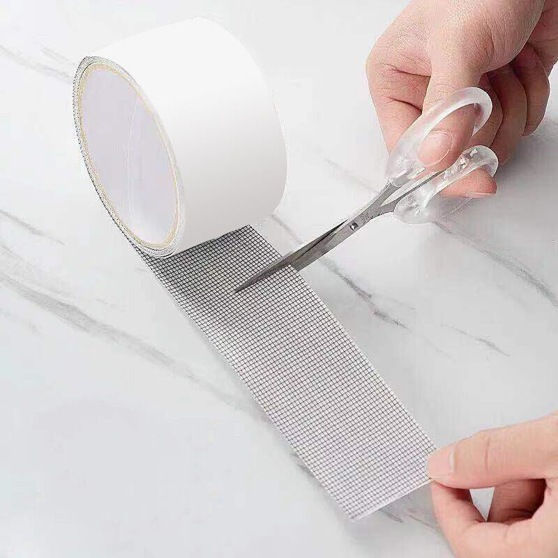 Window Screen Repair Tape Self-adhesive Net Door Fix Patch Anti-Insect Mosquito